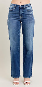 90’s Straight Fit Judy Blue Jeans-Jeans-JUDY BLUE-Stuffology - Where Vintage Meets Modern, A Boutique for Real Women in Crosbyton, TX