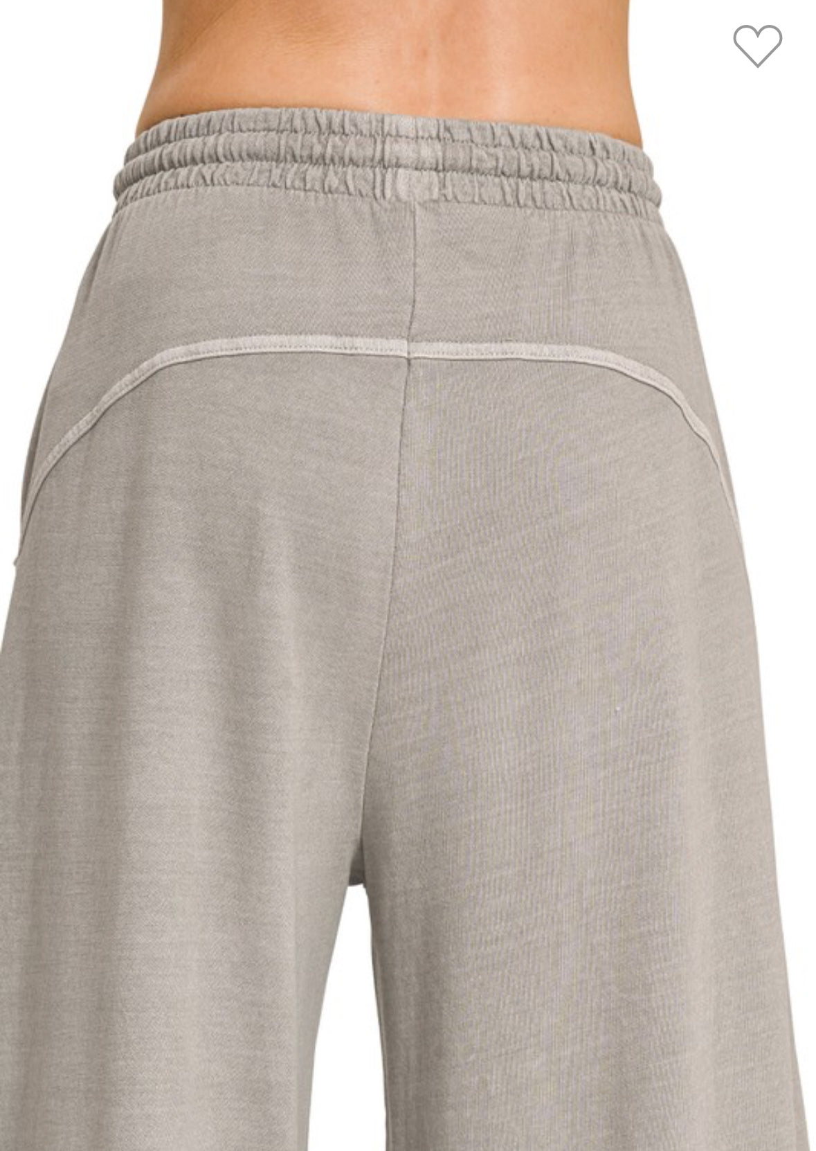 French Terry Pigment Dyed & Enzyme Washed Pants-Pants-ZENANA-Stuffology - Where Vintage Meets Modern, A Boutique for Real Women in Crosbyton, TX