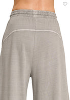 French Terry Pigment Dyed & Enzyme Washed Pants-Pants-ZENANA-Stuffology - Where Vintage Meets Modern, A Boutique for Real Women in Crosbyton, TX