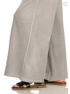 French Terry Pigment Dyed & Enzyme Washed Pants-Pants-ZENANA-Stuffology - Where Vintage Meets Modern, A Boutique for Real Women in Crosbyton, TX