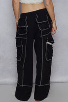 POL Clothing Patch Pocket Pants-Pants-POL Clothing-Stuffology - Where Vintage Meets Modern, A Boutique for Real Women in Crosbyton, TX