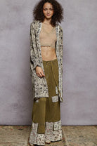 POL Clothing Desert Bloom Embroidered Duster-POL Clothing-Stuffology - Where Vintage Meets Modern, A Boutique for Real Women in Crosbyton, TX