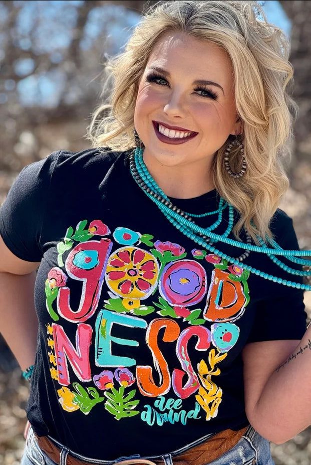 Goodness All Around Graphic Tee-Graphic Tees-Texas True Threads-Stuffology - Where Vintage Meets Modern, A Boutique for Real Women in Crosbyton, TX