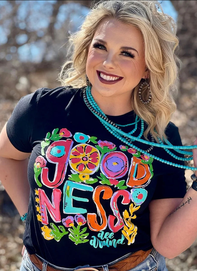 Goodness All Around Graphic Tee-Graphic Tees-Texas True Threads-Stuffology - Where Vintage Meets Modern, A Boutique for Real Women in Crosbyton, TX