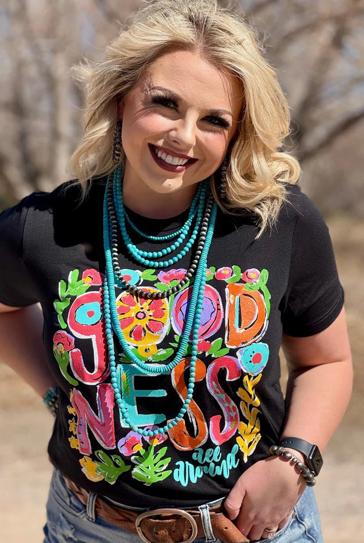 Goodness All Around Graphic Tee-Graphic Tees-Texas True Threads-Stuffology - Where Vintage Meets Modern, A Boutique for Real Women in Crosbyton, TX