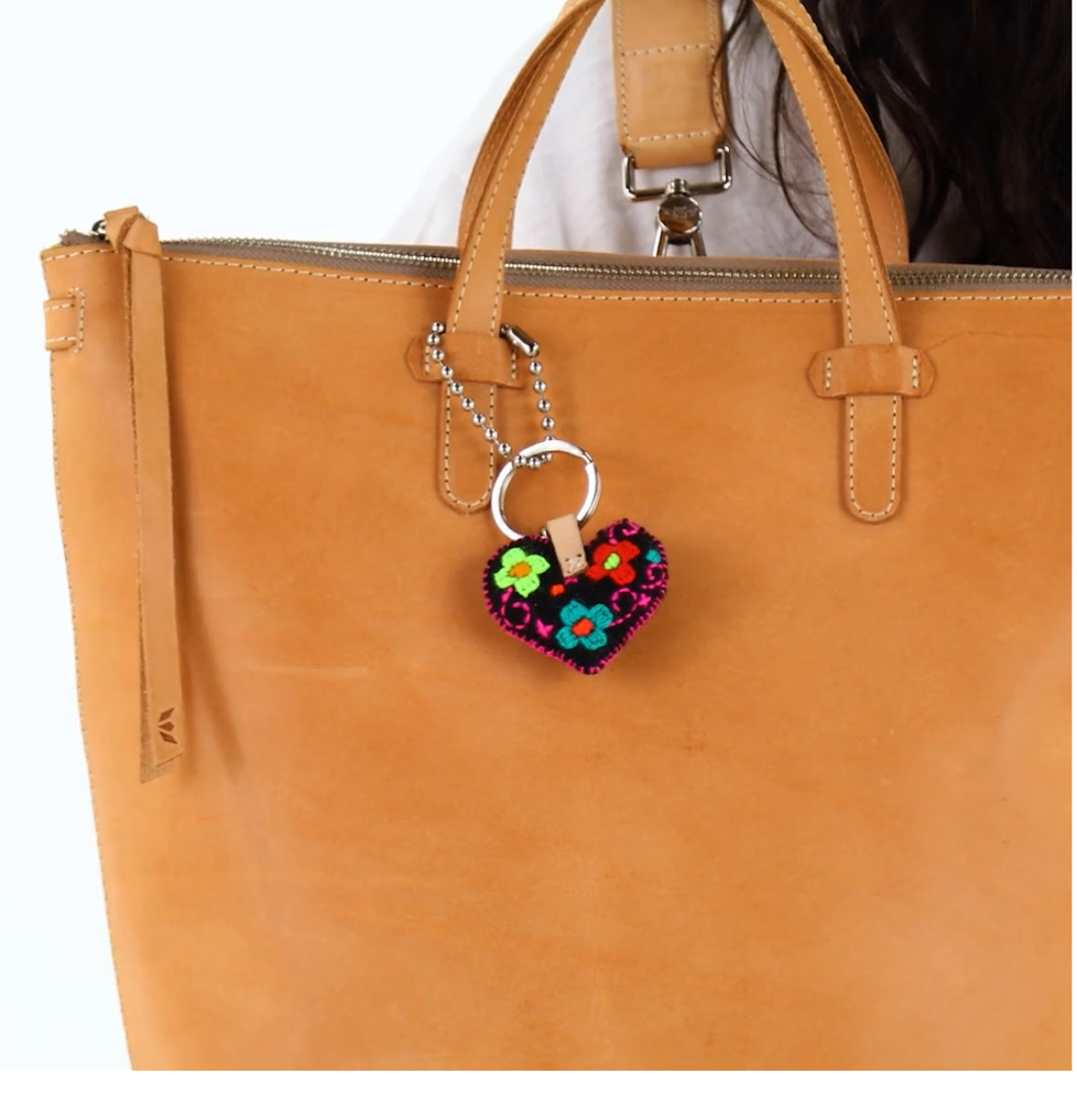 Consuela Corazon Black Chico Charm-Bag Charms-CONSUELA-Stuffology - Where Vintage Meets Modern, A Boutique for Real Women in Crosbyton, TX