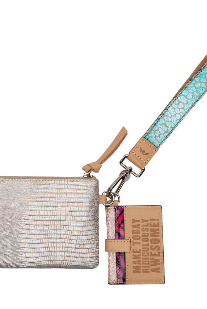 Consuela Celeste Combi-wrist wallet-CONSUELA-Stuffology - Where Vintage Meets Modern, A Boutique for Real Women in Crosbyton, TX