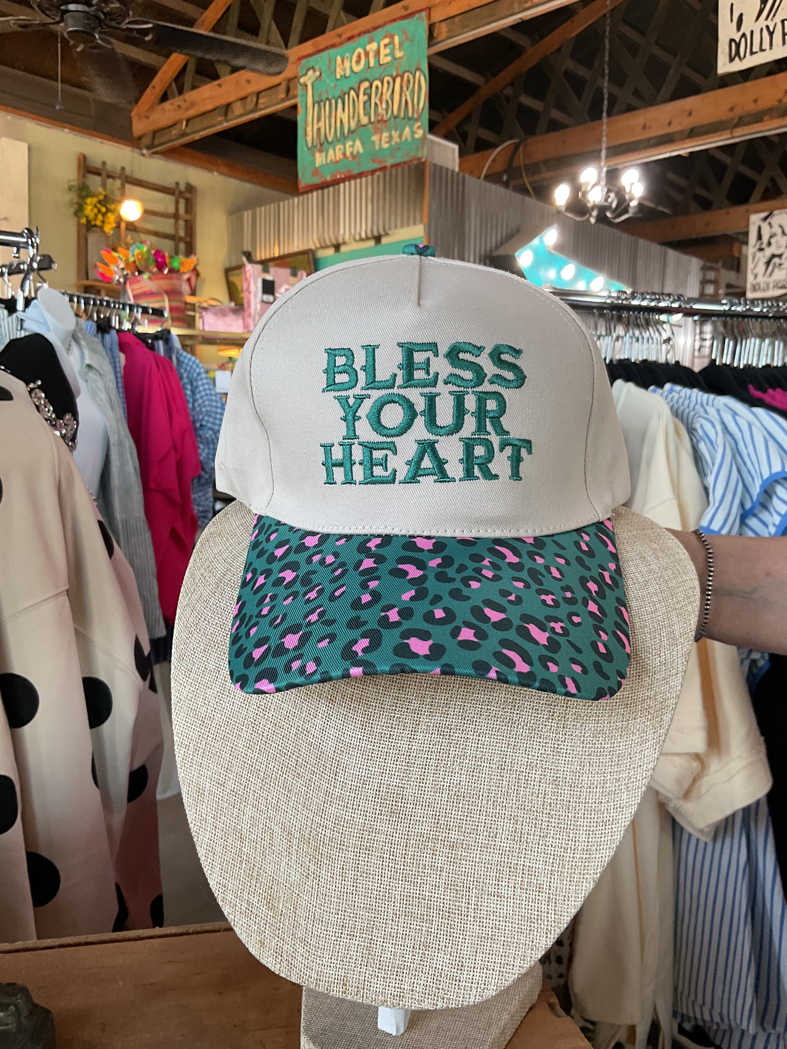 Hat - Bless Your Heart-Hats-Zenana-Stuffology - Where Vintage Meets Modern, A Boutique for Real Women in Crosbyton, TX