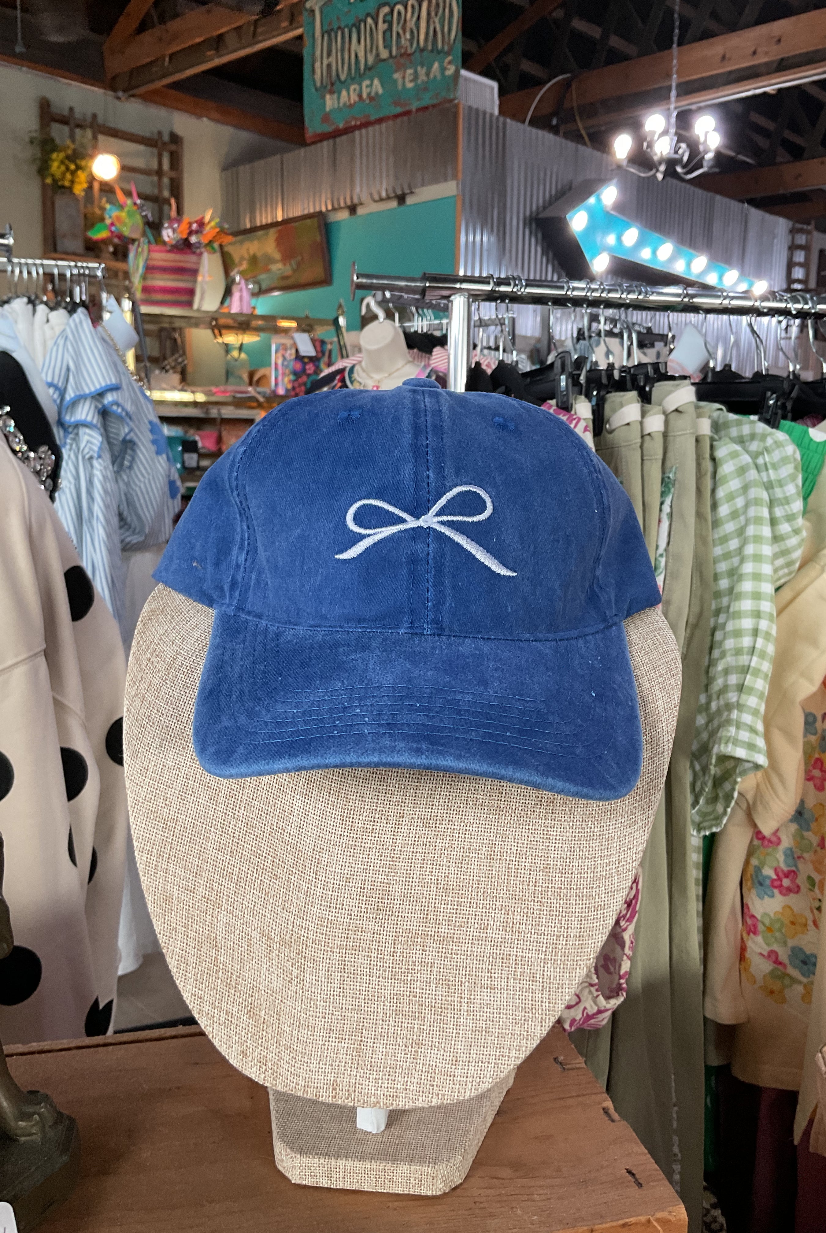 Hat- Sweet and Simple Bowtie-Hat-Zenana-Stuffology - Where Vintage Meets Modern, A Boutique for Real Women in Crosbyton, TX