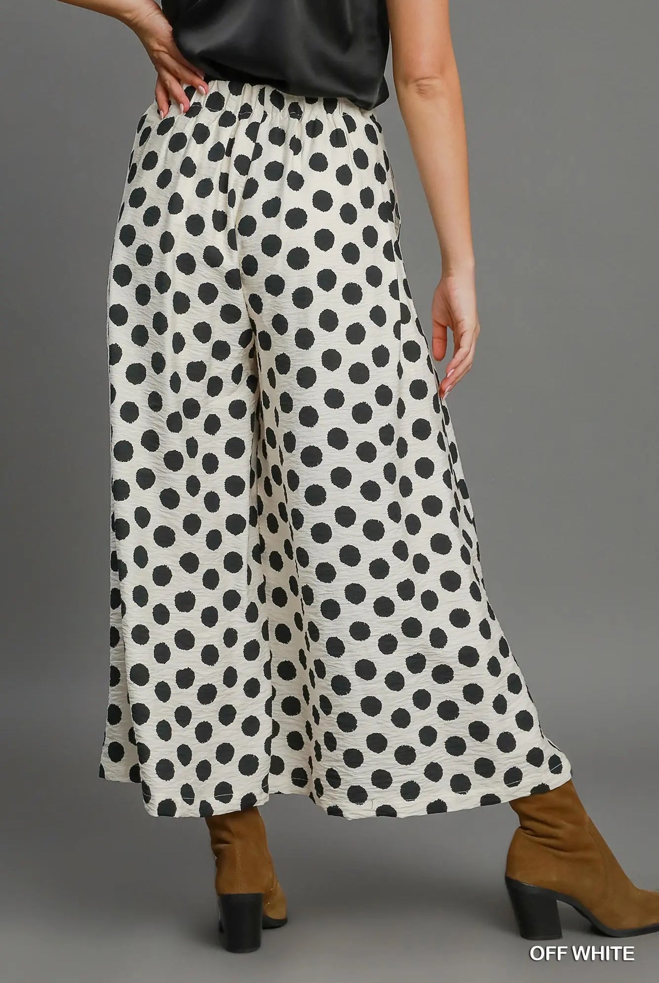 Polka Dot Palazzo Pants-Umgee-Stuffology - Where Vintage Meets Modern, A Boutique for Real Women in Crosbyton, TX