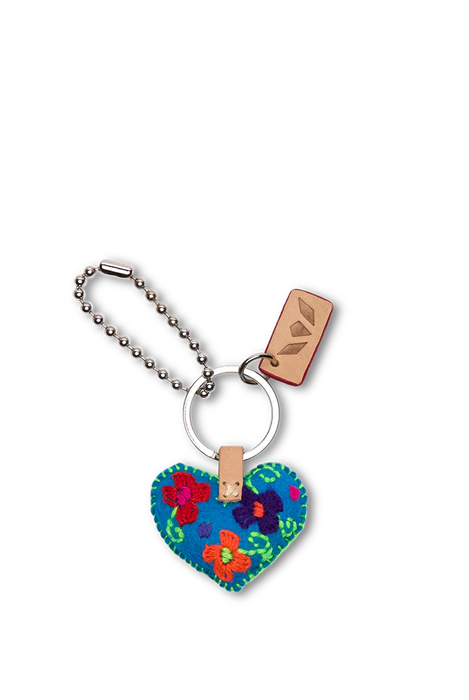 Consuela Corazon Turquoise Chico Charm-Bag Charms-CONSUELA-Stuffology - Where Vintage Meets Modern, A Boutique for Real Women in Crosbyton, TX