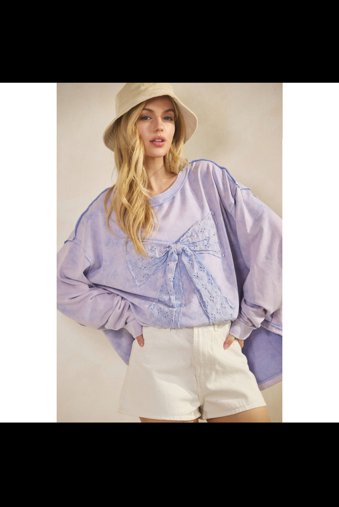 Whimsy Bow Sweatshirt-TOP-Sage + Fig-Stuffology - Where Vintage Meets Modern, A Boutique for Real Women in Crosbyton, TX