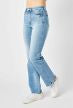Judy Blue High Waist Tummy Control contrast Wash Straight Jeans-Stuffology Boutique -Stuffology - Where Vintage Meets Modern, A Boutique for Real Women in Crosbyton, TX