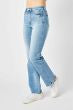 Judy Blue High Waist Tummy Control contrast Wash Straight Jeans-Stuffology Boutique -Stuffology - Where Vintage Meets Modern, A Boutique for Real Women in Crosbyton, TX