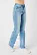 Judy Blue High Waist Tummy Control contrast Wash Straight Jeans-Stuffology Boutique -Stuffology - Where Vintage Meets Modern, A Boutique for Real Women in Crosbyton, TX