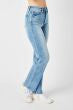 Judy Blue High Waist Tummy Control contrast Wash Straight Jeans-Stuffology Boutique -Stuffology - Where Vintage Meets Modern, A Boutique for Real Women in Crosbyton, TX