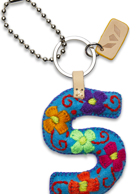 Consuela Charm, Turquoise Felt S-Accessories-Consuela-Stuffology - Where Vintage Meets Modern, A Boutique for Real Women in Crosbyton, TX