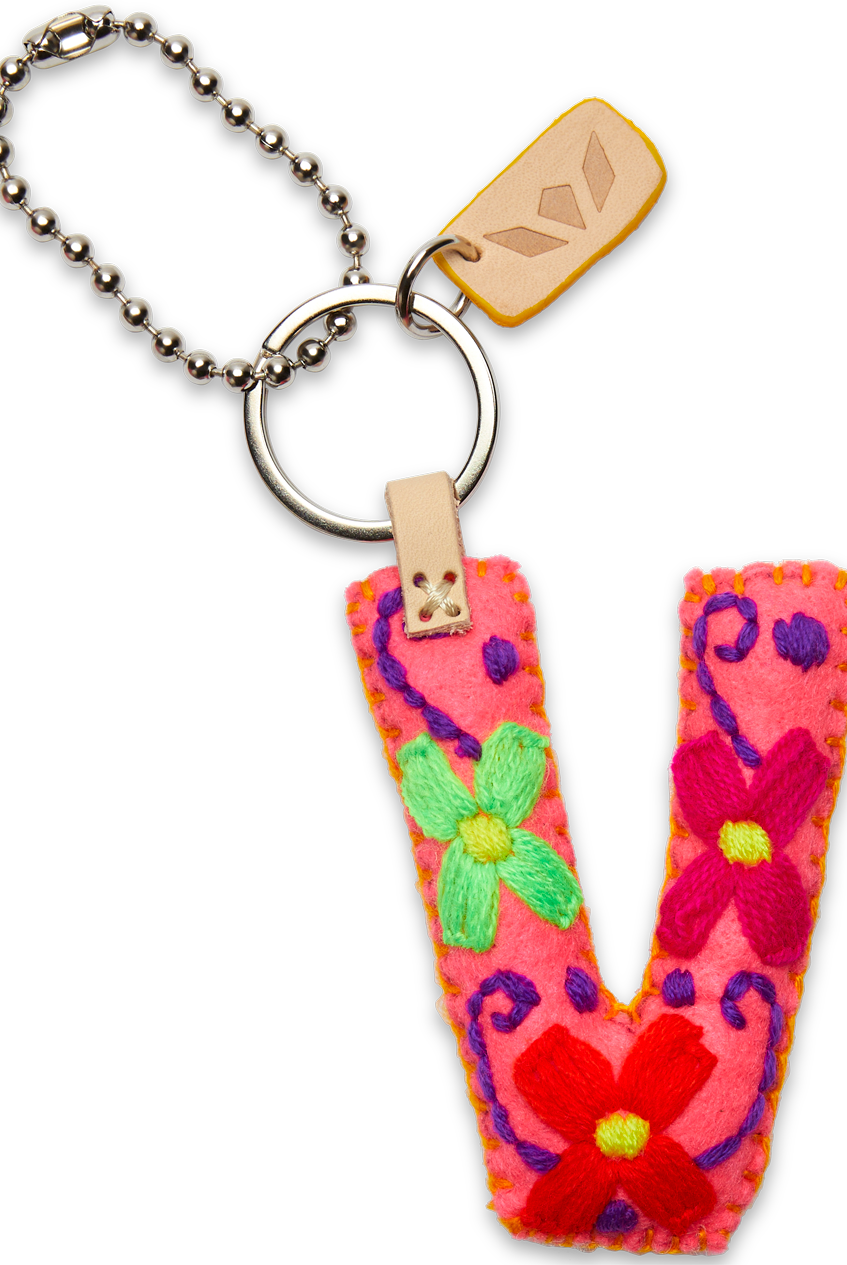 Consuela Charm, Pink Felt V-Accessories-Consuela-Stuffology - Where Vintage Meets Modern, A Boutique for Real Women in Crosbyton, TX