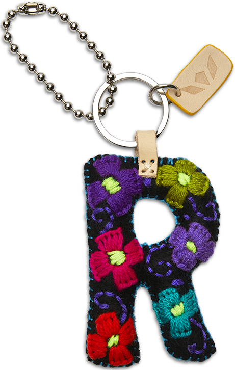 Consuela Charm, Black Felt R-Bag Charms-Consuela-Stuffology - Where Vintage Meets Modern, A Boutique for Real Women in Crosbyton, TX