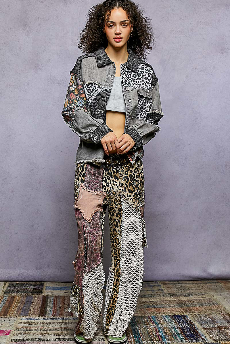 POL Clothing Relaxed Fit Jacket-Jackets-POL Clothing-Stuffology - Where Vintage Meets Modern, A Boutique for Real Women in Crosbyton, TX