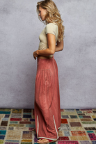 POL Clothing Wide Leg Gauze Pants-Pants-POL Clothing-Stuffology - Where Vintage Meets Modern, A Boutique for Real Women in Crosbyton, TX