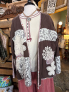 POL Clothing Choco Relaxed Fit Cardigan-Cardigan-POL Clothing-Stuffology - Where Vintage Meets Modern, A Boutique for Real Women in Crosbyton, TX