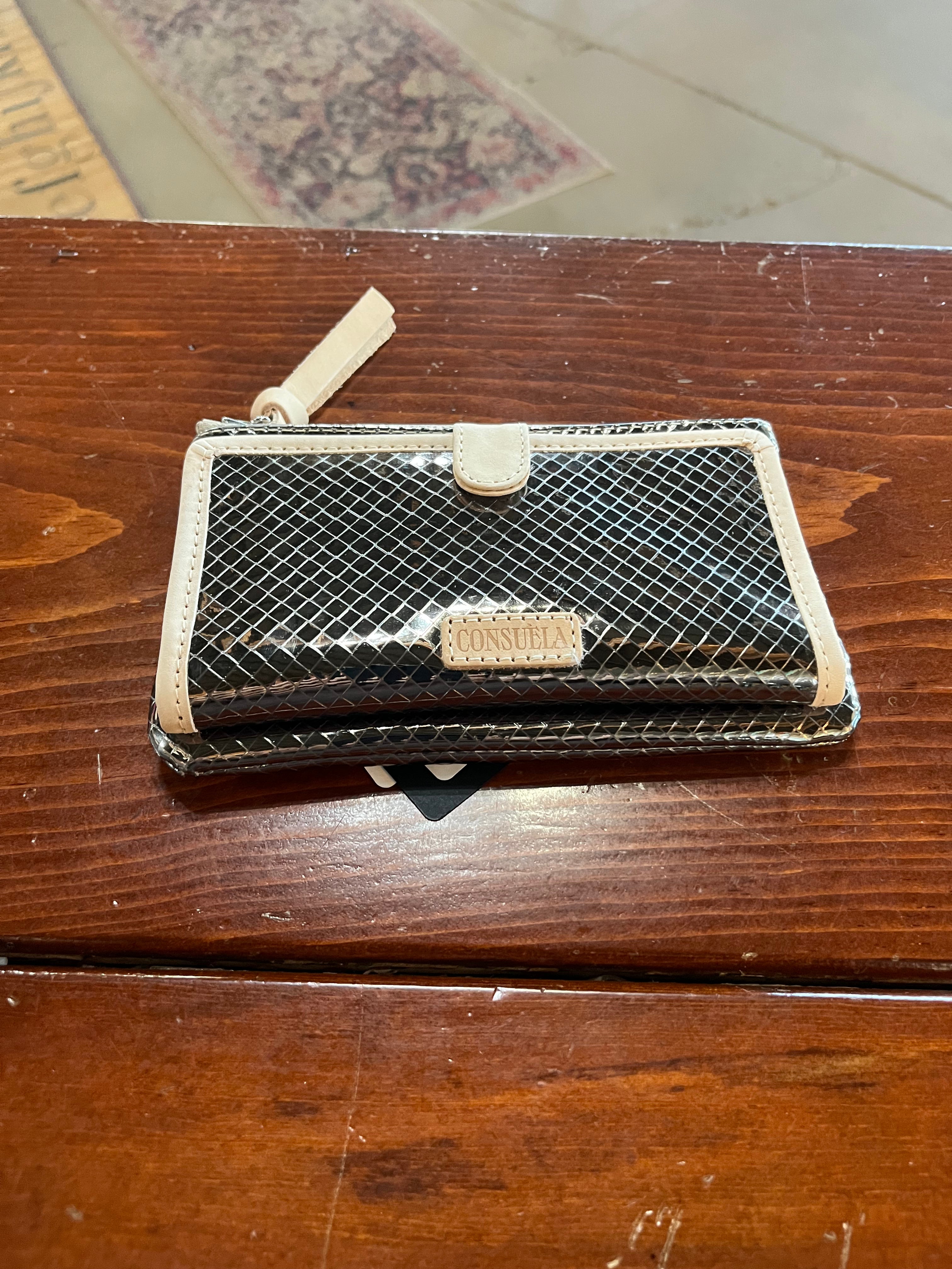 Consuela Kyle Slim Wallet-Wallet-Stuffology Boutique -Stuffology - Where Vintage Meets Modern, A Boutique for Real Women in Crosbyton, TX