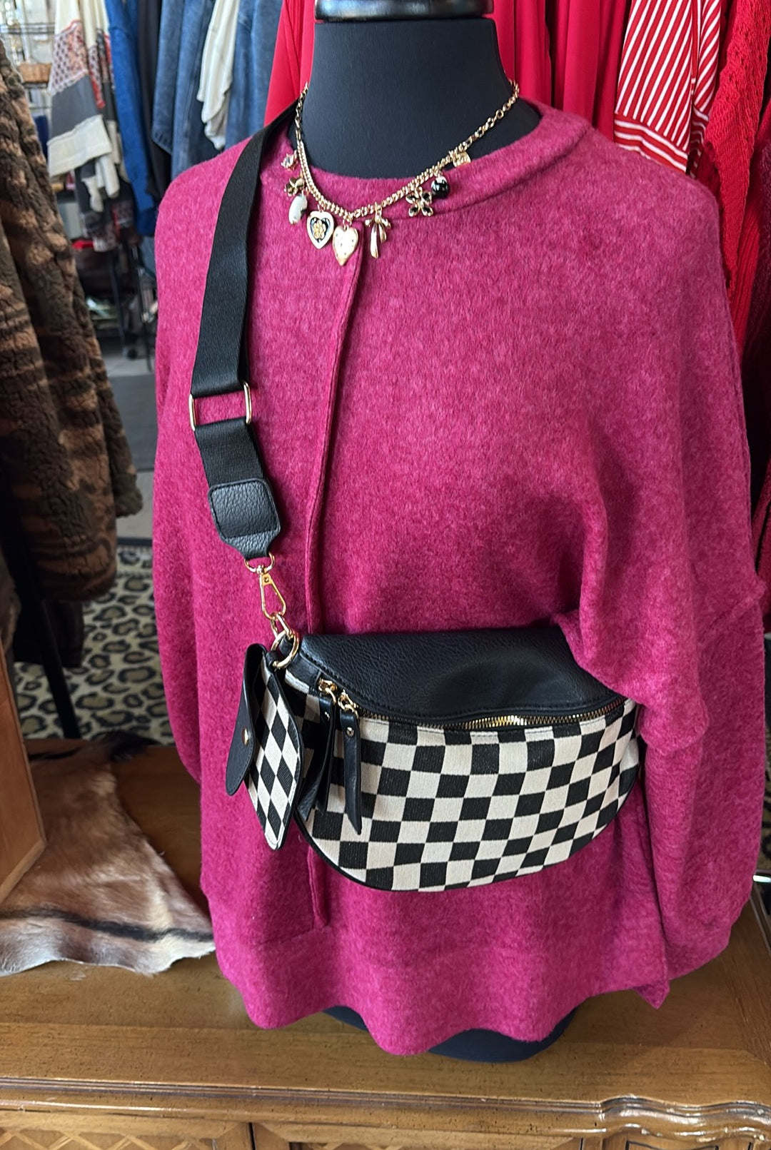 Brushed Melange Hacci Oversized Sweater-Stuffology Boutique -Stuffology - Where Vintage Meets Modern, A Boutique for Real Women in Crosbyton, TX