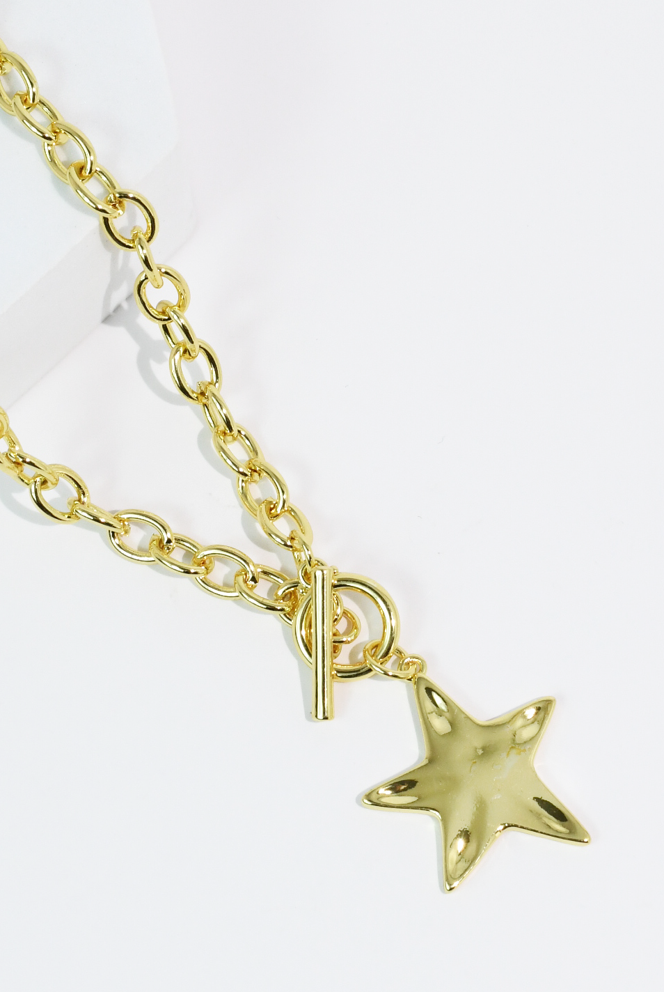 Shine Baby Shine Gold Necklace-Necklaces-Treasure Jewels Inc.-Stuffology - Where Vintage Meets Modern, A Boutique for Real Women in Crosbyton, TX