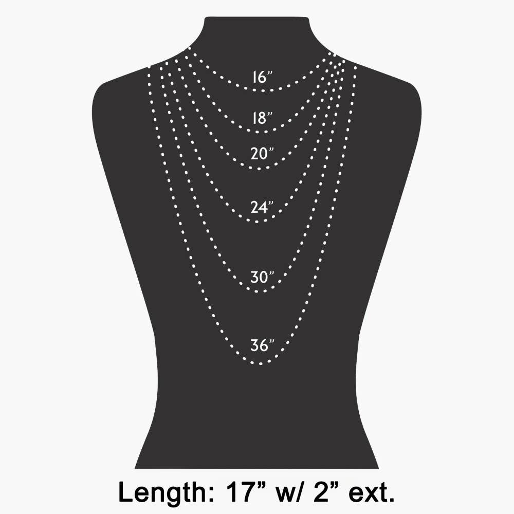 Hammered Equestrian Bit Link Necklace Set-The Looks by Fame Accessories-Stuffology - Where Vintage Meets Modern, A Boutique for Real Women in Crosbyton, TX