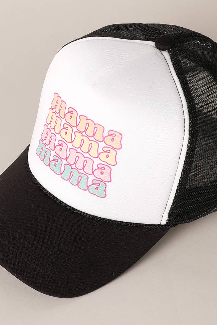 MAMA Foam Trucker Hat | Stuffology Boutique-Trucker Hat-Fashion City-Stuffology - Where Vintage Meets Modern, A Boutique for Real Women in Crosbyton, TX