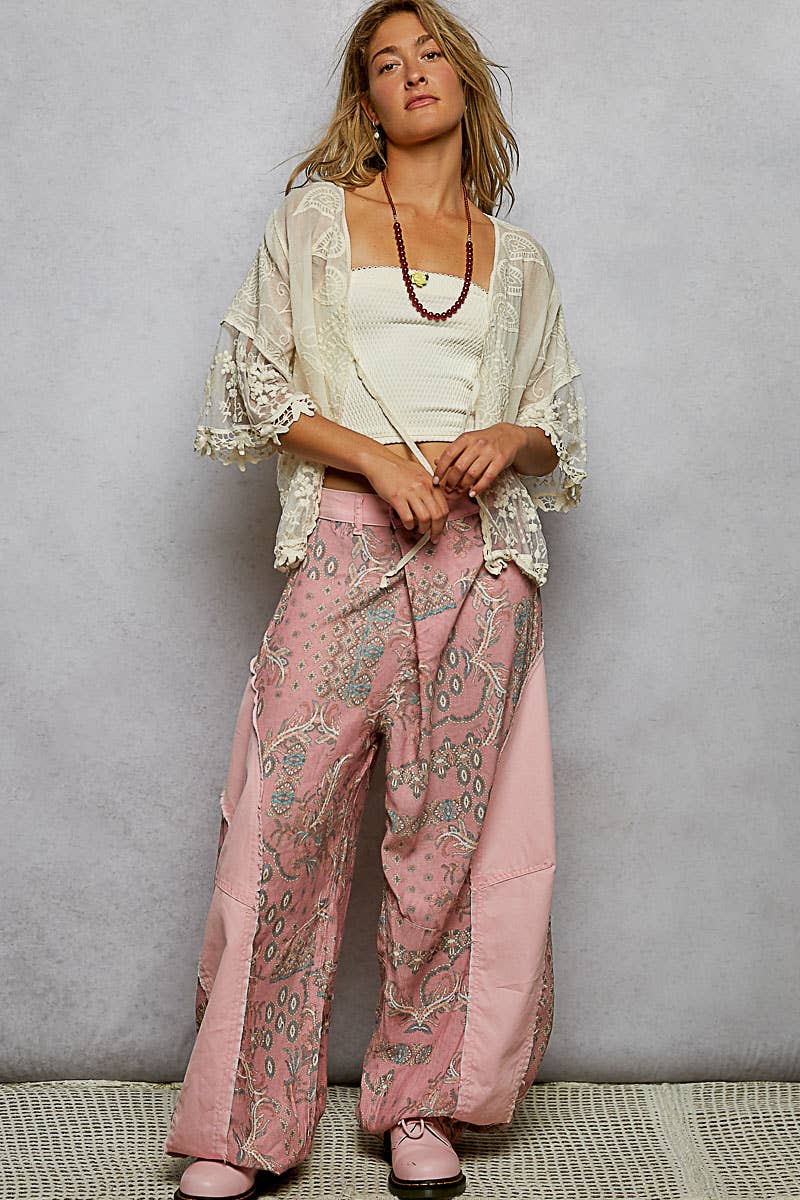 1/2 Sleeve Lace Ruffle Trim Opening Solid Crochet Cardigan-Pol Clothing-Stuffology - Where Vintage Meets Modern, A Boutique for Real Women in Crosbyton, TX