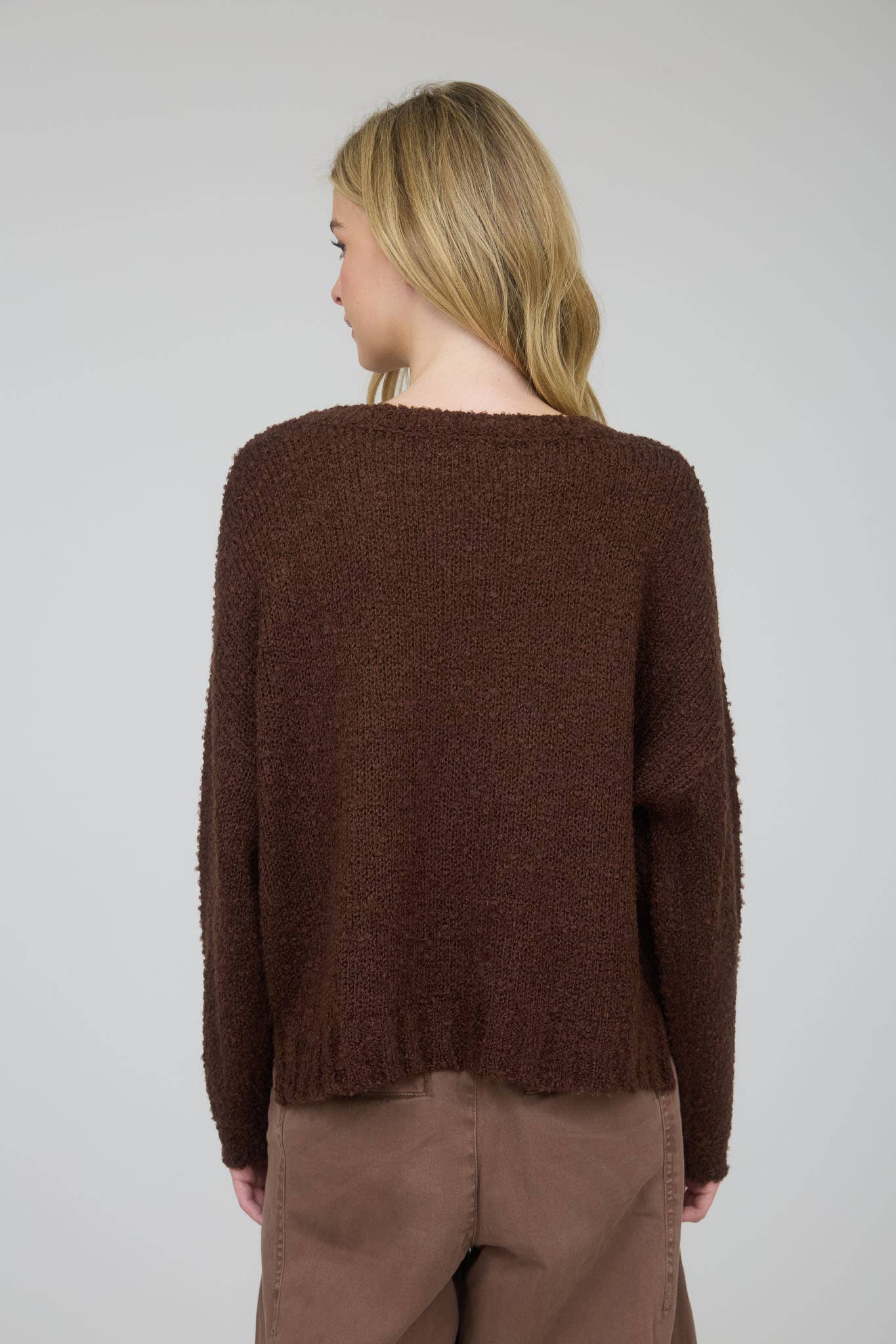 TEXAS CHUNKY KNIT LONG SLEEVE PULLOVER SWEATER-Sweaters-J.O.A-Stuffology - Where Vintage Meets Modern, A Boutique for Real Women in Crosbyton, TX