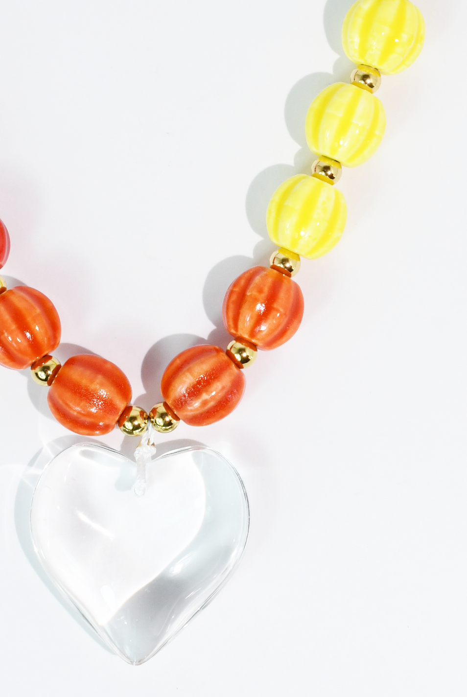 Happy Heart Necklace-Necklaces-Treasure Jewels Inc.-Stuffology - Where Vintage Meets Modern, A Boutique for Real Women in Crosbyton, TX