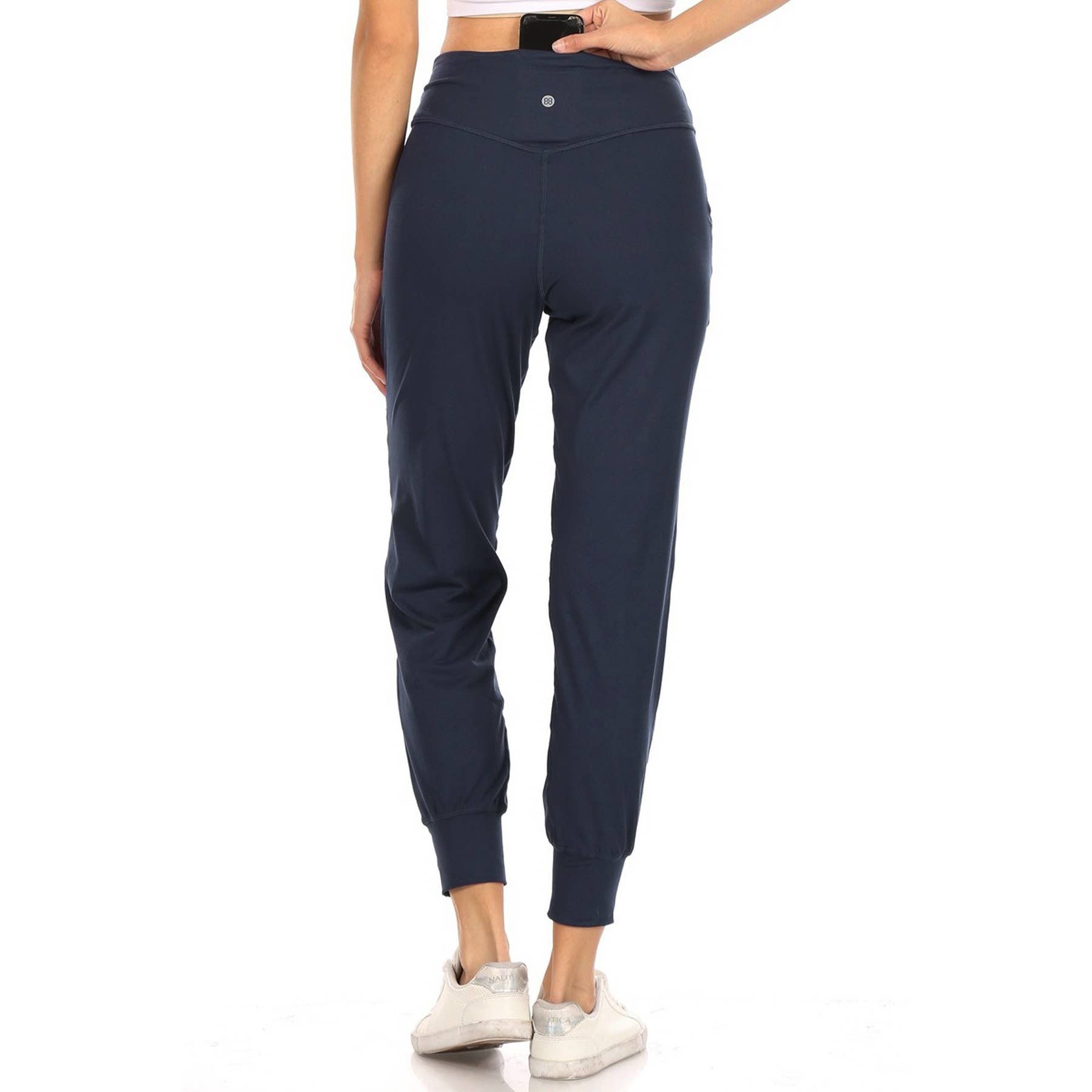 Slim Fit Activewear Joggers with Hidden Back Pocket-Joggers-Leggings Depot-Stuffology - Where Vintage Meets Modern, A Boutique for Real Women in Crosbyton, TX