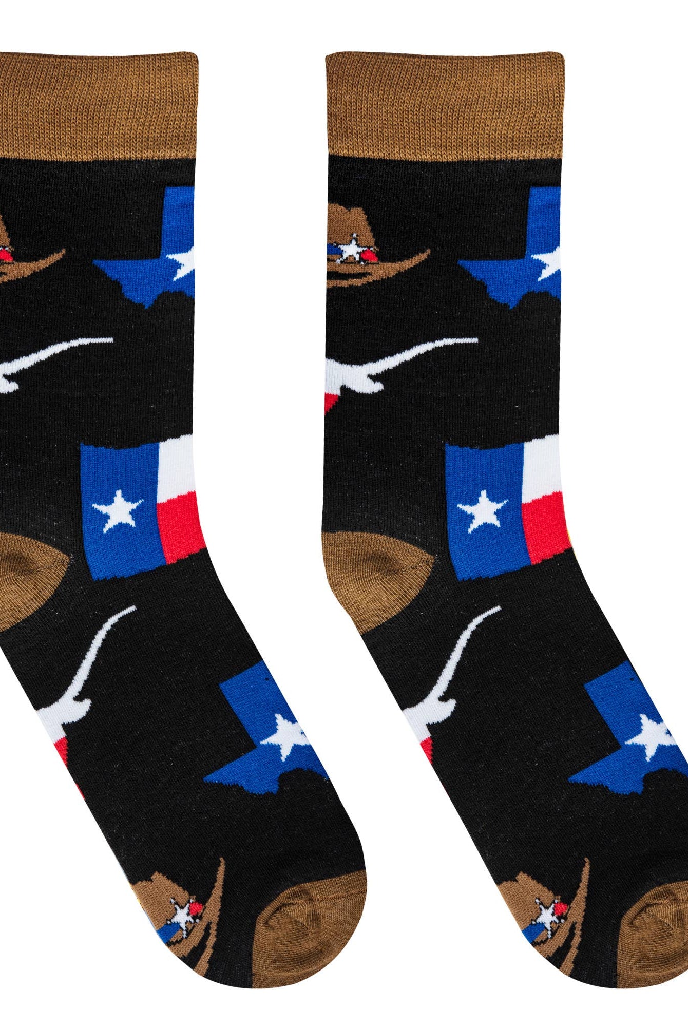 Texas Crazy Socks | Stuffology Boutique-Socks-Crazy Socks-Stuffology - Where Vintage Meets Modern, A Boutique for Real Women in Crosbyton, TX