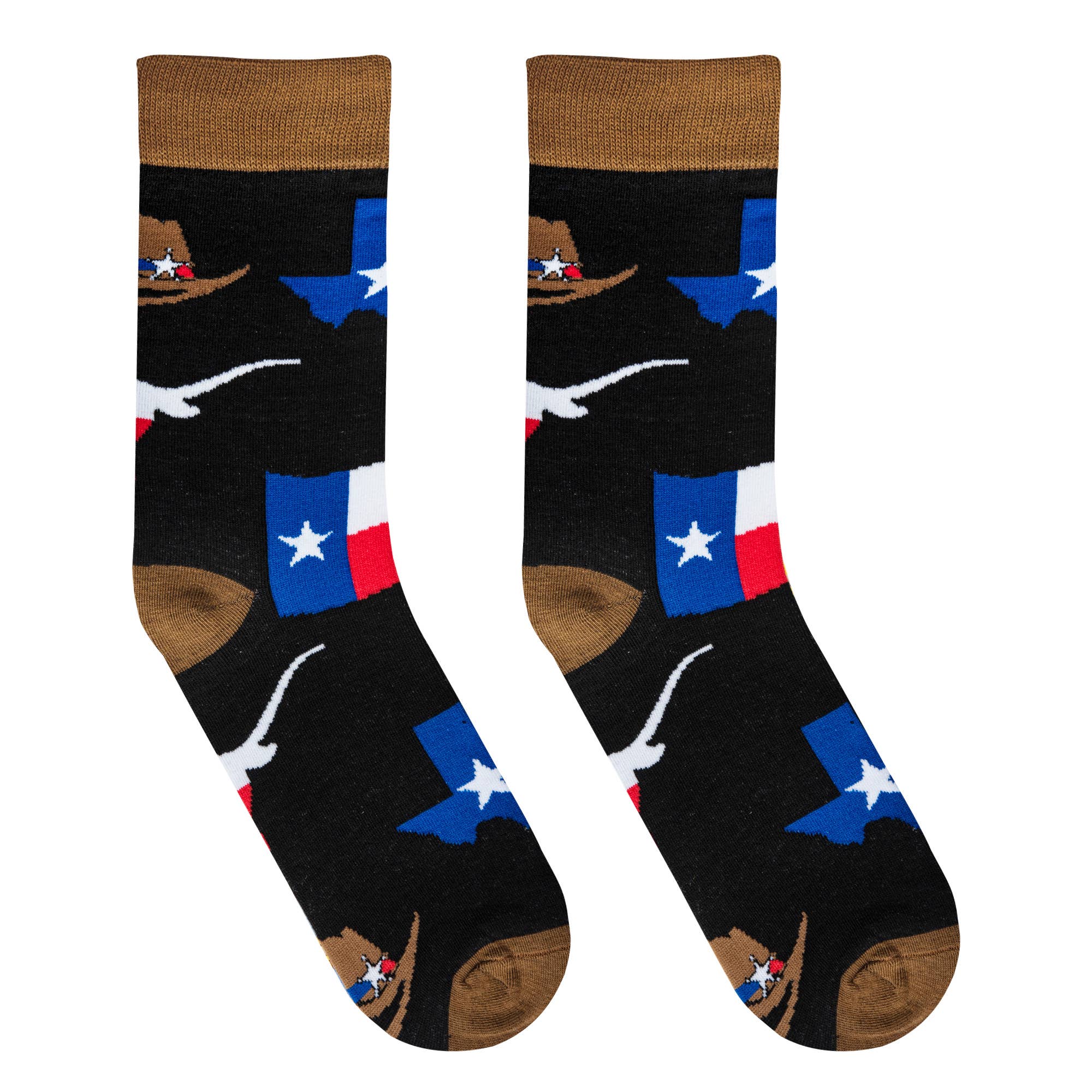 Texas Crazy Socks | Stuffology Boutique-Socks-Crazy Socks-Stuffology - Where Vintage Meets Modern, A Boutique for Real Women in Crosbyton, TX