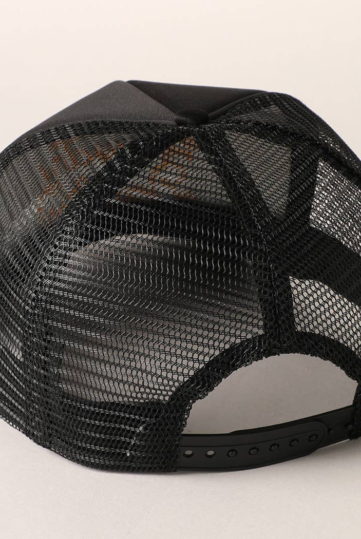 Howdy Darlin' Embroidered Mesh Back Trucker Cap | Stuffology Boutique-Hats-Fashion City-Stuffology - Where Vintage Meets Modern, A Boutique for Real Women in Crosbyton, TX