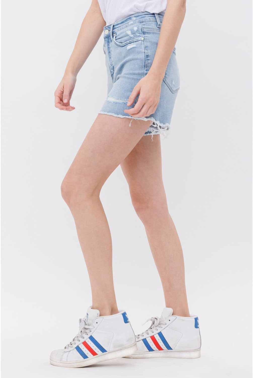 Everyday Mica Denim Shorts-Shorts-Mica Denim-Stuffology - Where Vintage Meets Modern, A Boutique for Real Women in Crosbyton, TX