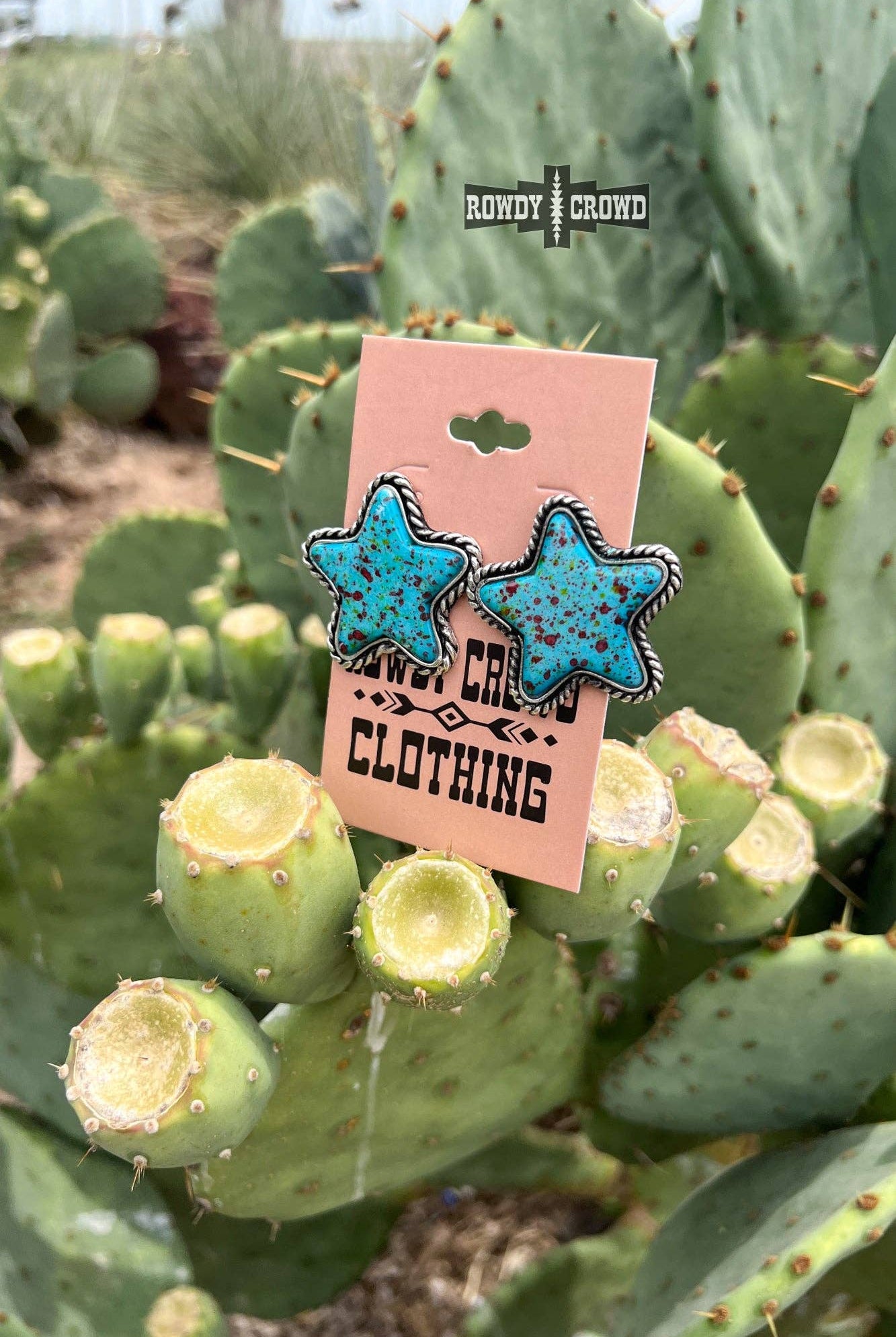 Star Earrings-Earrings-Stuffology Boutique-Stuffology - Where Vintage Meets Modern, A Boutique for Real Women in Crosbyton, TX