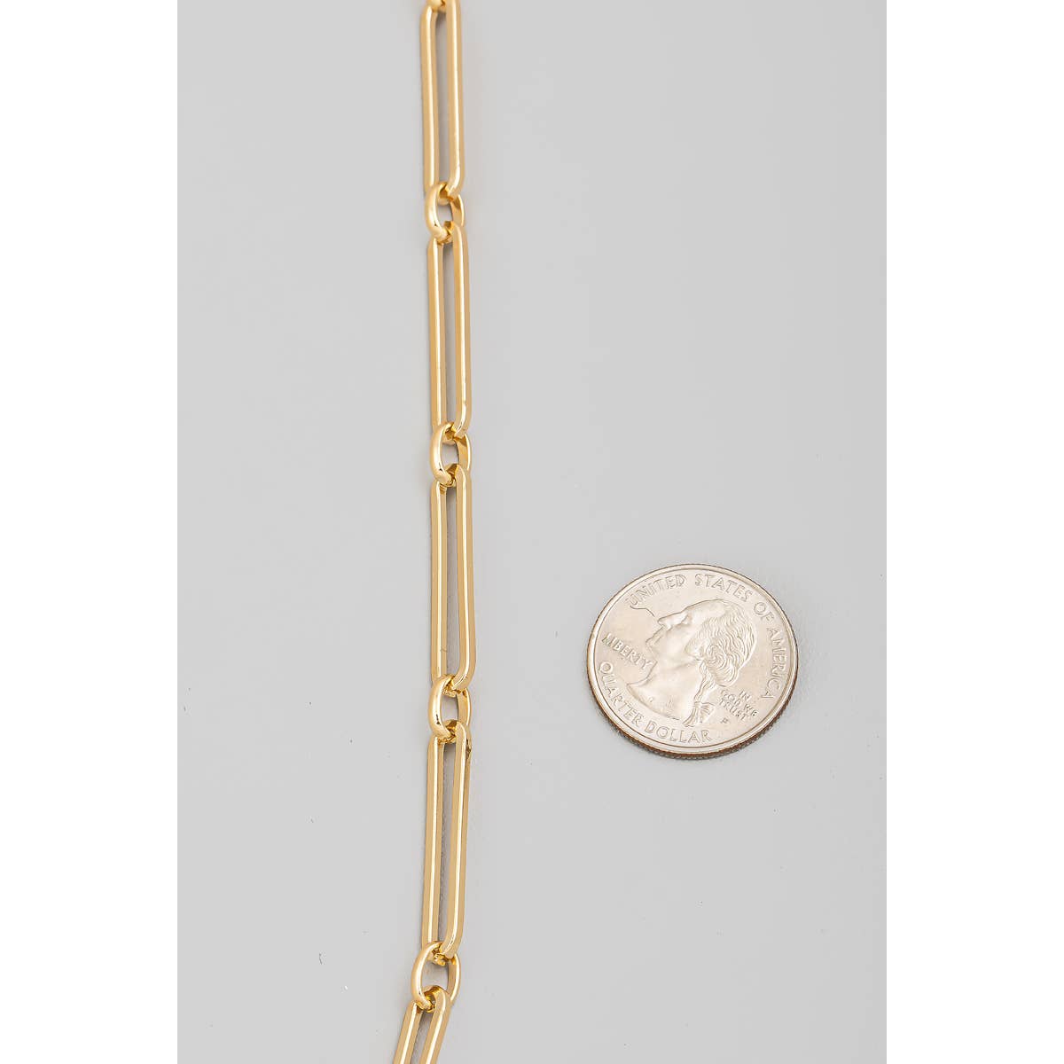 Long Oval Chain Toggle Necklace | Stuffology Boutique-Necklaces-The Looks by Fame Accessories-Stuffology - Where Vintage Meets Modern, A Boutique for Real Women in Crosbyton, TX