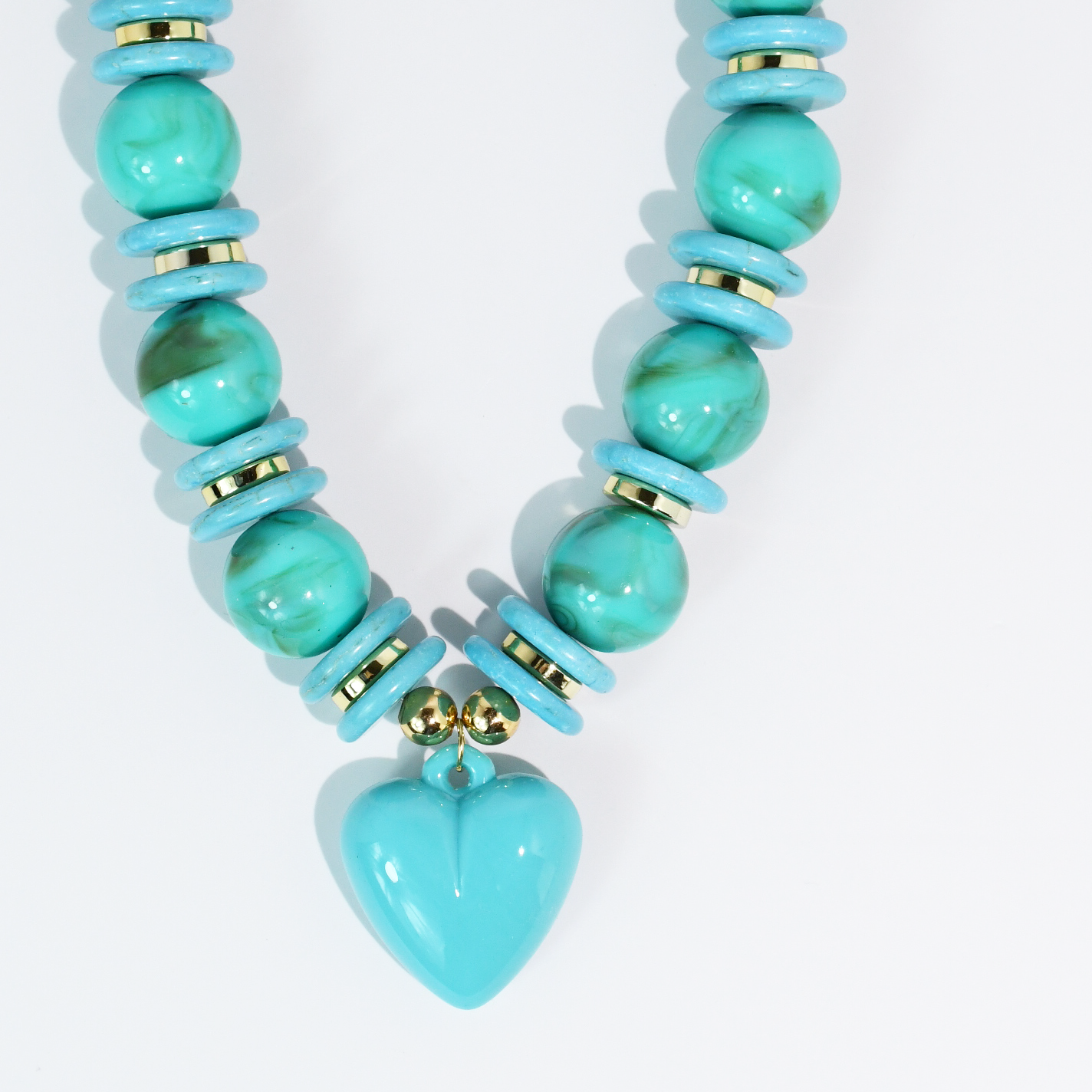 Blue Crush Necklace-necklace-Treasure Jewels Inc.-Stuffology - Where Vintage Meets Modern, A Boutique for Real Women in Crosbyton, TX