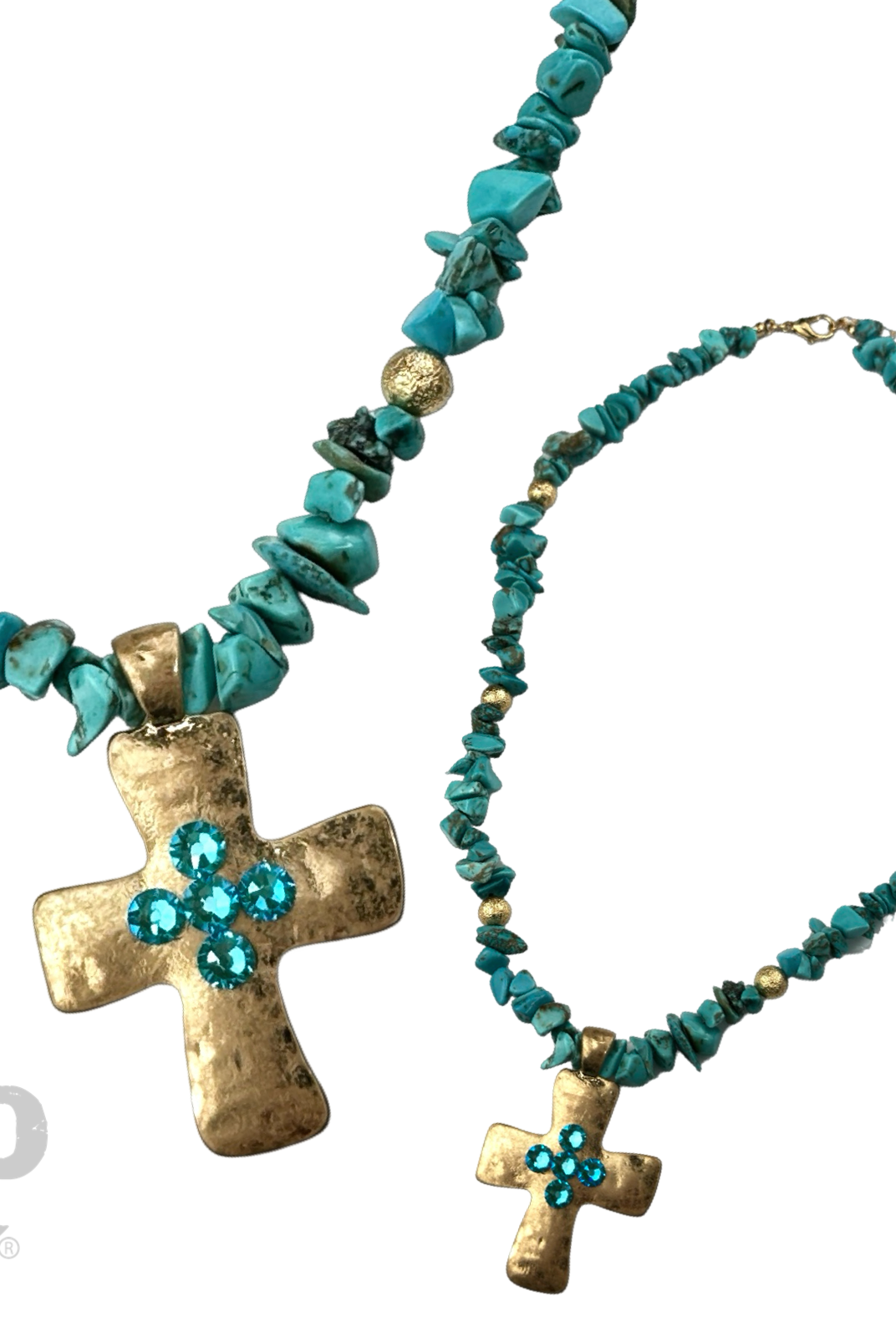 Cross Pendant Necklace-Necklaces-Pink Panache Brands-Stuffology - Where Vintage Meets Modern, A Boutique for Real Women in Crosbyton, TX
