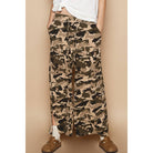 POL Clothing Vintage Washed Camo Pants-Pants-Pol Clothing-Stuffology - Where Vintage Meets Modern, A Boutique for Real Women in Crosbyton, TX
