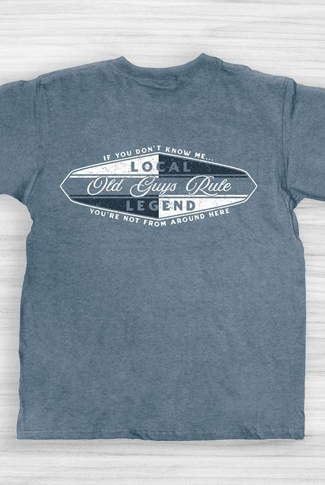 Old Guys Local Legend Graphic Tee-Graphic Tees-Old Guys Rule-Stuffology - Where Vintage Meets Modern, A Boutique for Real Women in Crosbyton, TX