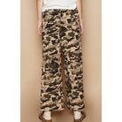 POL Clothing Vintage Washed Camo Pants-Pants-Pol Clothing-Stuffology - Where Vintage Meets Modern, A Boutique for Real Women in Crosbyton, TX