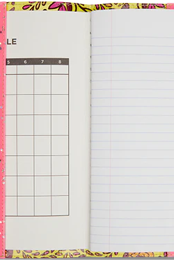 CONSUELA MILLIE NOTEBOOK COVER / STUFFOLOGY BOUTIQUE-NOTEBOOK COVER-Consuela-Stuffology - Where Vintage Meets Modern, A Boutique for Real Women in Crosbyton, TX