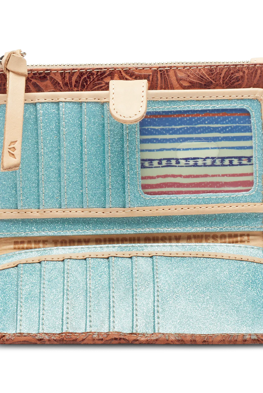 CONSUELA SALLY SLIM WALLET /STUFFOLOGY BOUTIQUE-Wallet-CONSUELA-Stuffology - Where Vintage Meets Modern, A Boutique for Real Women in Crosbyton, TX