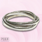 Flex snake chain bracelet-Bracelets-Pink Panache Brands-Stuffology - Where Vintage Meets Modern, A Boutique for Real Women in Crosbyton, TX