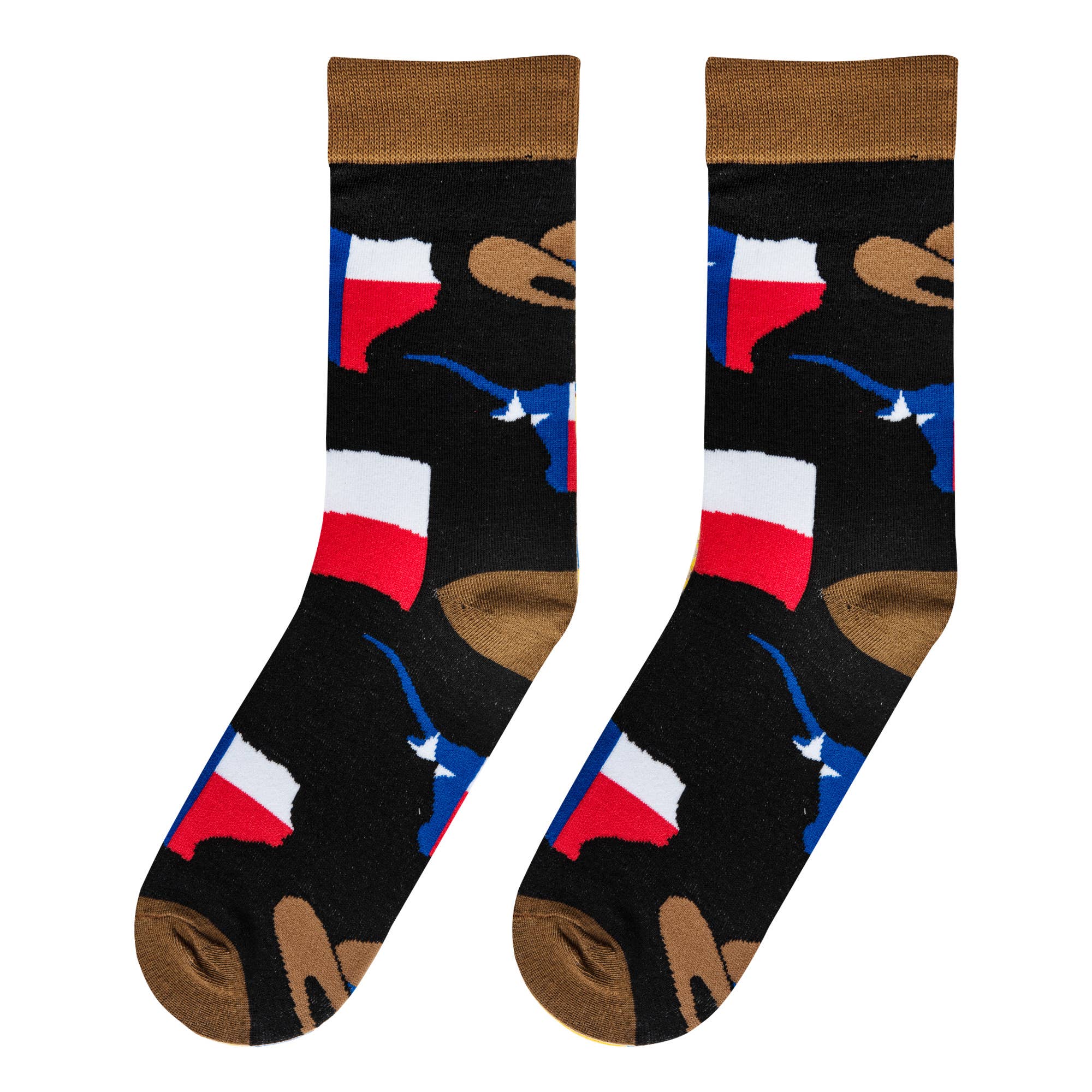 Texas Crazy Socks | Stuffology Boutique-Socks-Crazy Socks-Stuffology - Where Vintage Meets Modern, A Boutique for Real Women in Crosbyton, TX